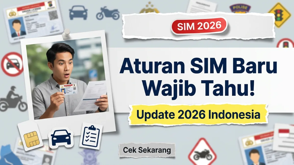 Aturan SIM Baru di Indonesia 2026: Hal yang Wajib Diketahui