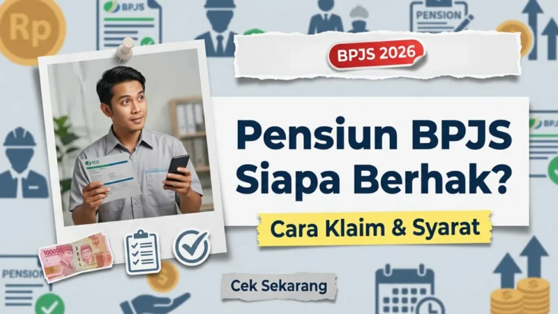 Manfaat Pensiun BPJS Ketenagakerjaan 2026 – Siapa yang Berhak dan Cara Klaim