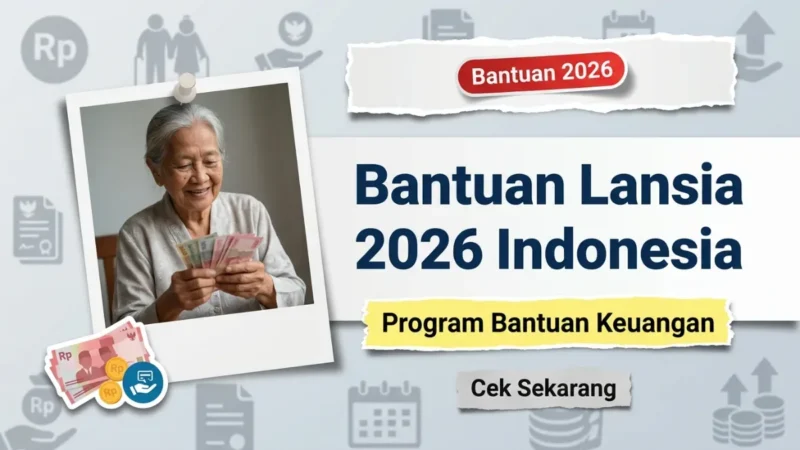 Bantuan Keuangan Pemerintah untuk Lansia di Indonesia 2026