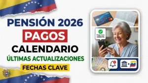 Calendario de pago de pensiones en Venezuela 2026 – Últimas actualizaciones