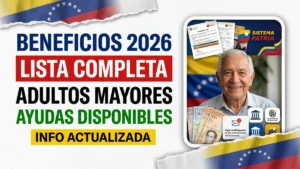 Beneficios para adultos mayores en Venezuela 2026 – Lista completa