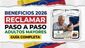 Cómo los adultos mayores pueden reclamar beneficios del gobierno en Venezuela 2026