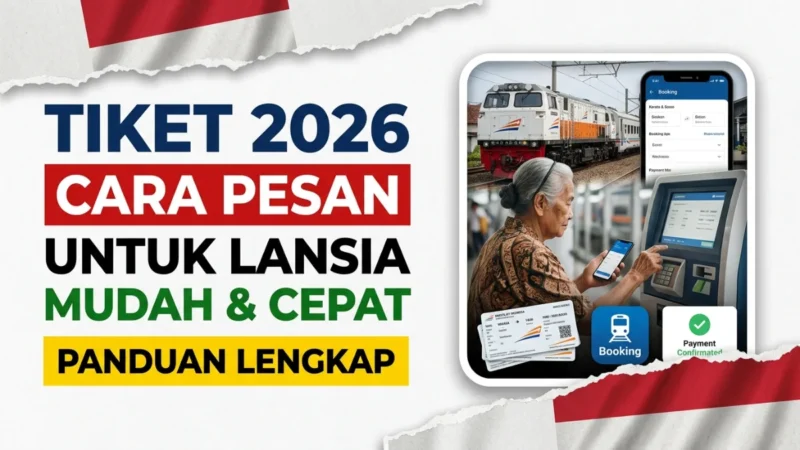 Panduan Pemesanan Tiket Kereta untuk Lansia di Indonesia 2026