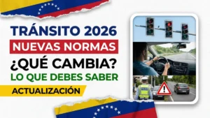 Nuevas normas de tránsito en Venezuela 2026: lo que debes saber