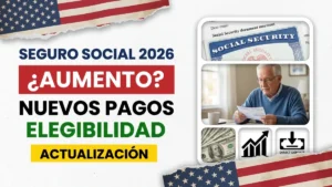 Aumento de los beneficios del Seguro Social en 2026: nuevos montos de pago y requisitos de elegibilidad