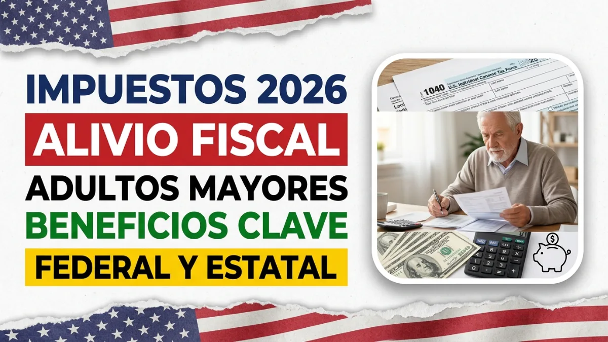 Programas de alivio fiscal para adultos mayores en 2026: beneficios federales y estatales explicados