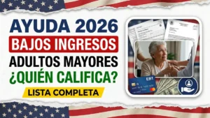 Programas de asistencia para adultos mayores de bajos ingresos en EE. UU. 2026: lista completa y elegibilidad
