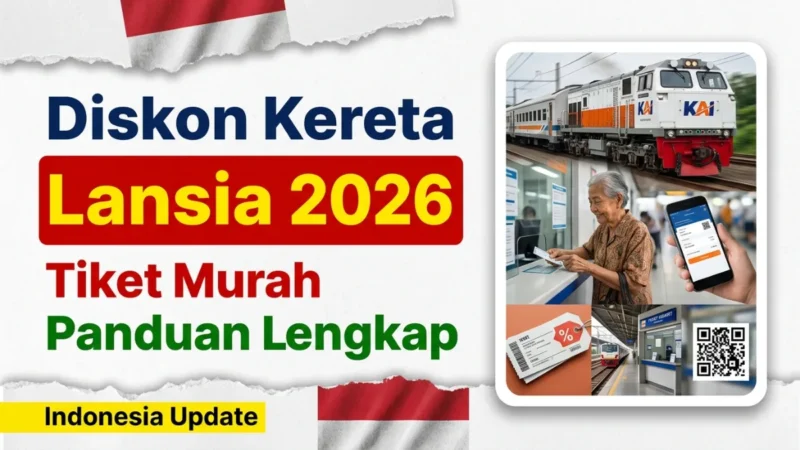 Diskon Tiket Kereta untuk Lansia di Indonesia 2026 – Panduan Lengkap