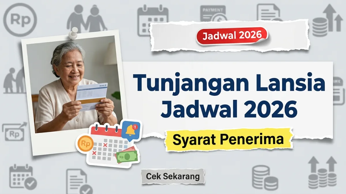 Tunjangan Lansia Indonesia 2026 – Jadwal Pembayaran dan Syarat Penerima