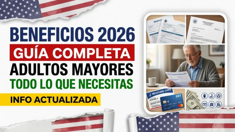 Guía completa de beneficios para adultos mayores en EE. UU. 2026: todo lo que necesitas