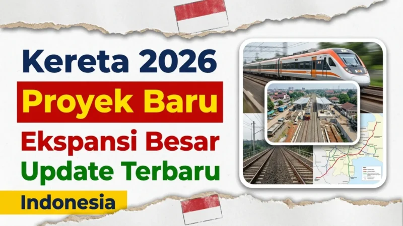 Pembaruan Kereta Api Indonesia 2026 – Proyek dan Ekspansi Baru