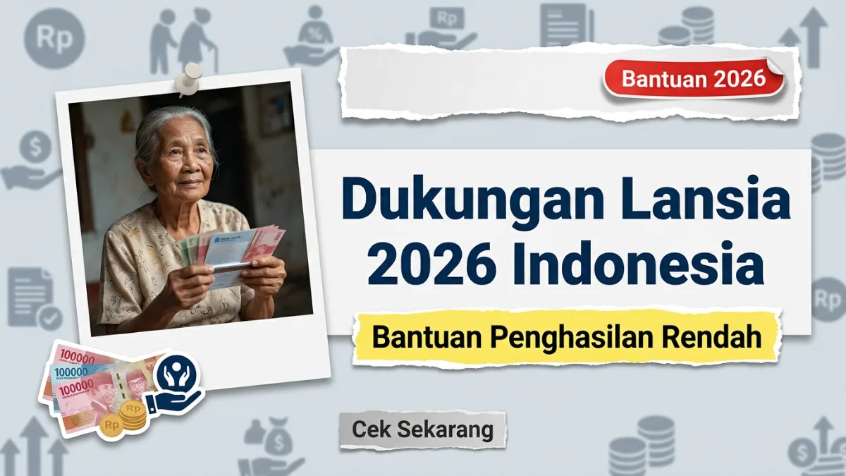 Dukungan Pemerintah Indonesia untuk Lansia Berpenghasilan Rendah 2026