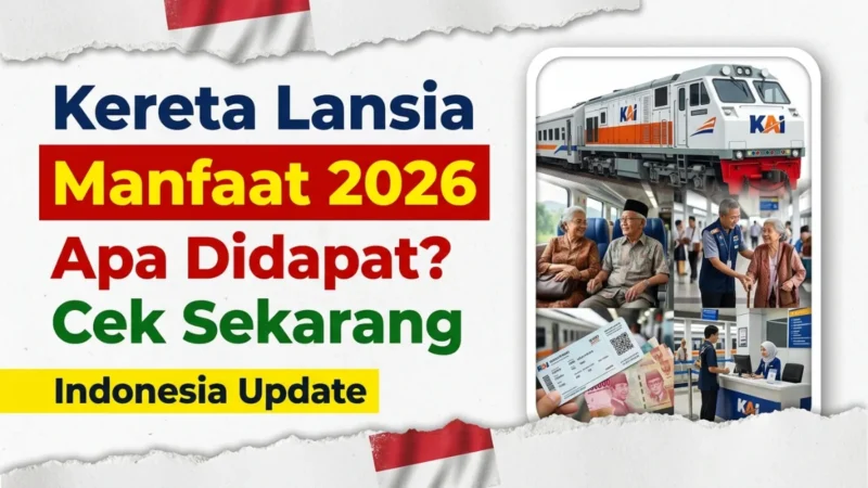 Manfaat Kereta Api untuk Lansia di Indonesia 2026 – Apa yang Bisa Diklaim