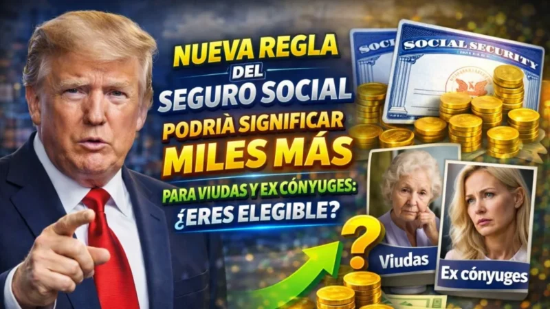 Nueva regla del Seguro Social podría significar miles más para viudas y ex cónyuges: ¿eres elegible?