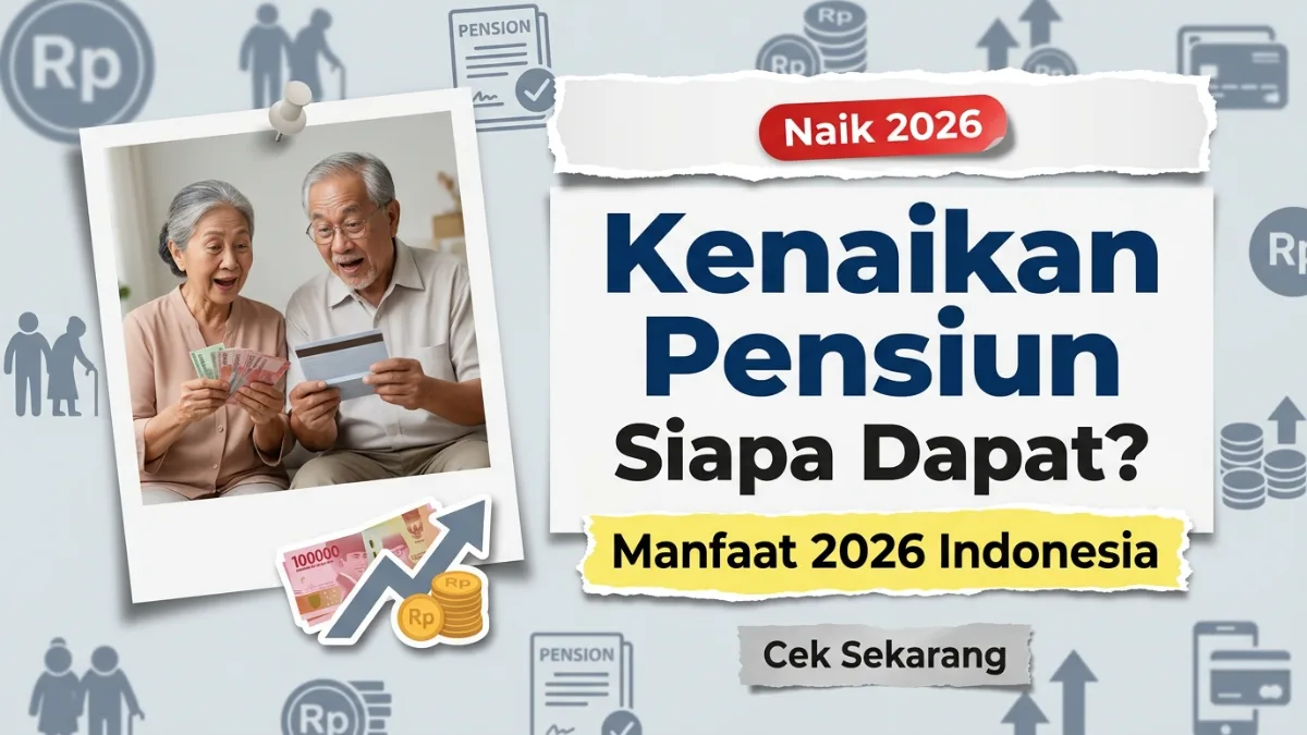 Kenaikan Pembayaran Pensiun Indonesia 2026 – Siapa yang Mendapat Manfaat