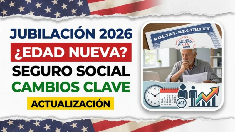 Edad de jubilación del Seguro Social en 2026: cambios clave