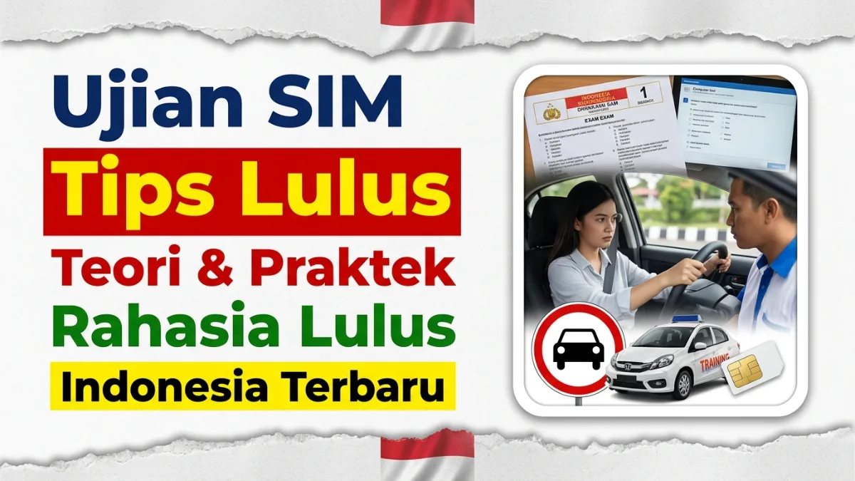 Tips Lulus Ujian SIM: Teori & Praktek